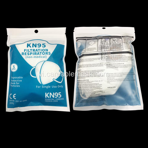 Mặt nạ 3D chống bụi KN95 có thể chống sương 5 lớp FDA